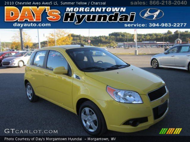 2010 Chevrolet Aveo Aveo5 LS in Summer Yellow