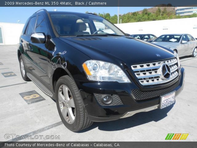 2009 Mercedes-Benz ML 350 4Matic in Black