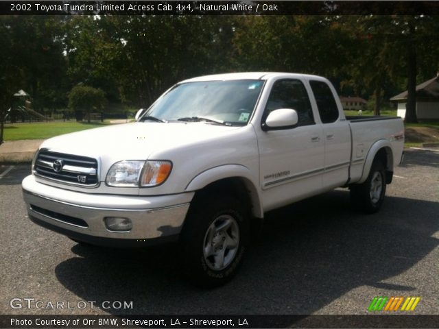 2002 Toyota Tundra Limited Access Cab 4x4 in Natural White
