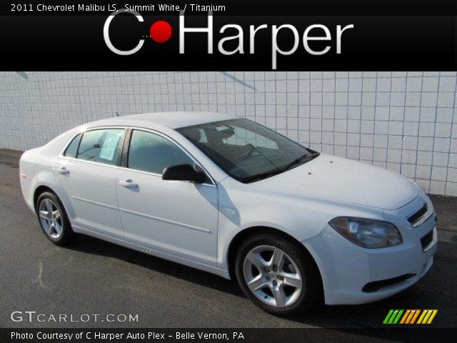 2011 Chevrolet Malibu LS in Summit White
