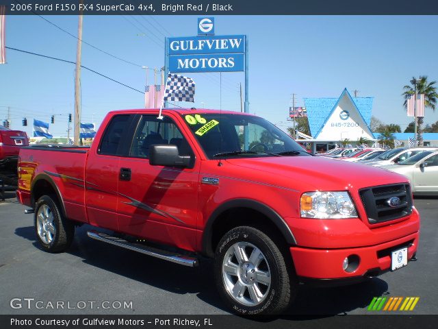 2006 Ford F150 FX4 SuperCab 4x4 in Bright Red