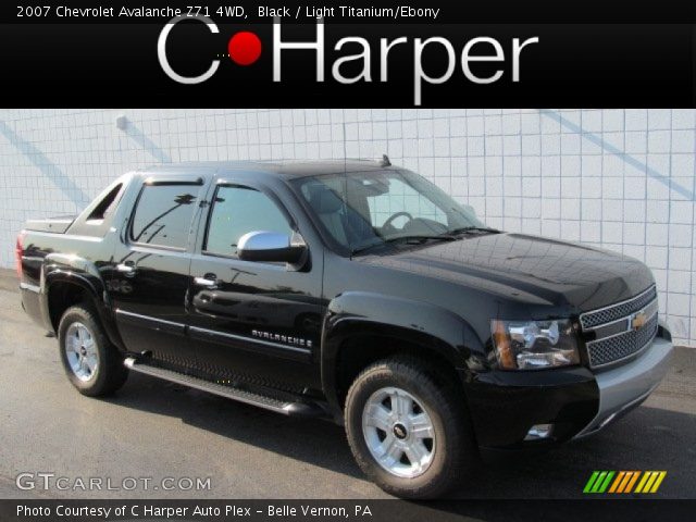 2007 Chevrolet Avalanche Z71 4WD in Black