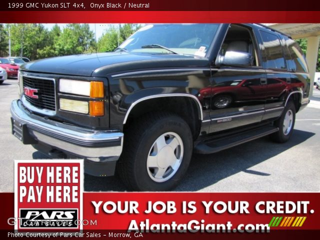 1999 GMC Yukon SLT 4x4 in Onyx Black