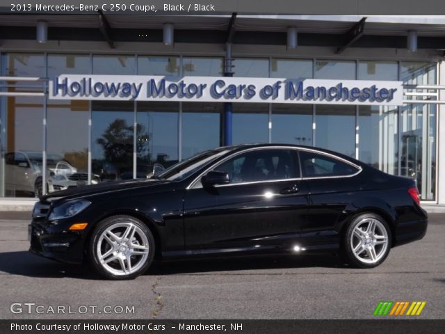 2013 Mercedes-Benz C 250 Coupe in Black