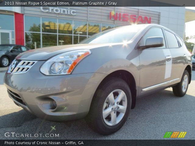 2013 Nissan Rogue S Special Edition in Platinum Graphite