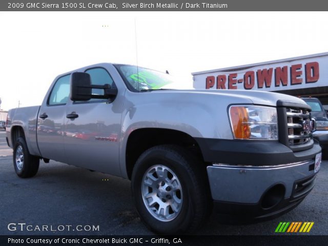 2009 GMC Sierra 1500 SL Crew Cab in Silver Birch Metallic