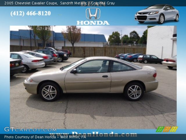 2005 Chevrolet Cavalier Coupe in Sandrift Metallic