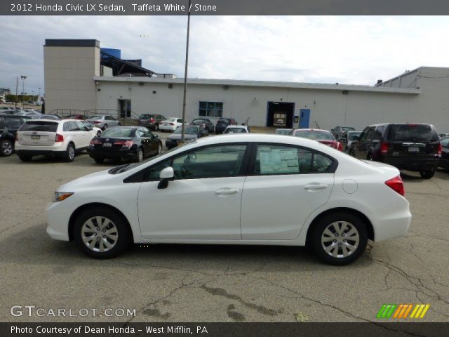 2012 Honda Civic LX Sedan in Taffeta White