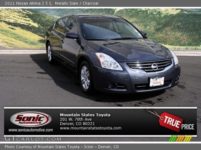 2011 Nissan Altima 2.5 S in Metallic Slate