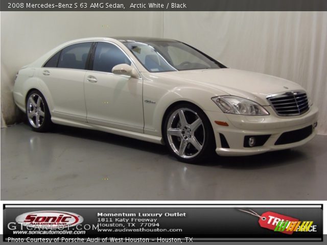 2008 Mercedes-Benz S 63 AMG Sedan in Arctic White