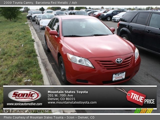 2009 Toyota Camry  in Barcelona Red Metallic