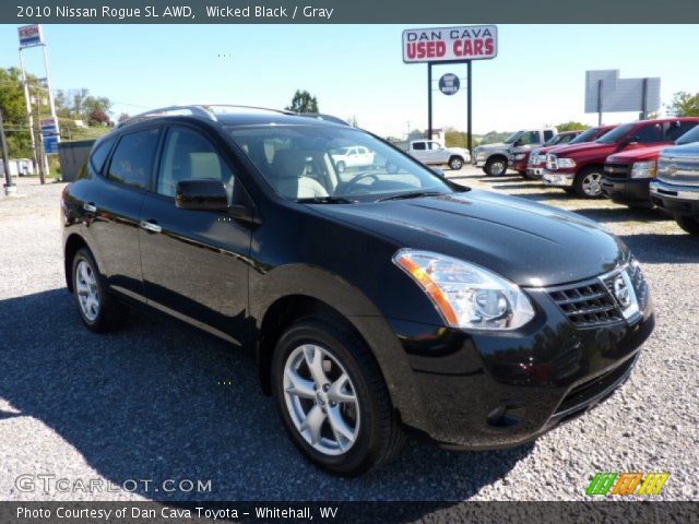 2010 Nissan Rogue SL AWD in Wicked Black