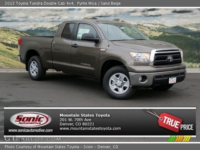2013 Toyota Tundra Double Cab 4x4 in Pyrite Mica