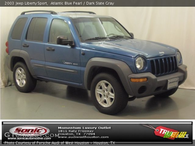 2003 Jeep Liberty Sport in Atlantic Blue Pearl