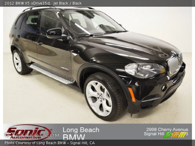 2012 BMW X5 xDrive35d in Jet Black