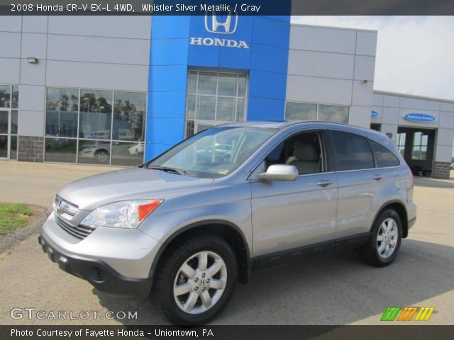 2008 Honda CR-V EX-L 4WD in Whistler Silver Metallic