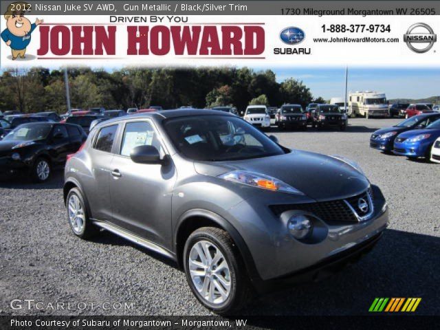 2012 Nissan Juke SV AWD in Gun Metallic