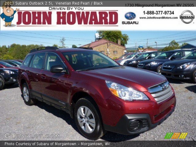 2013 Subaru Outback 2.5i in Venetian Red Pearl