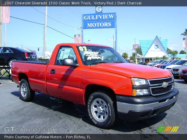 2007 Chevrolet Silverado 1500 Classic Work Truck in Victory Red