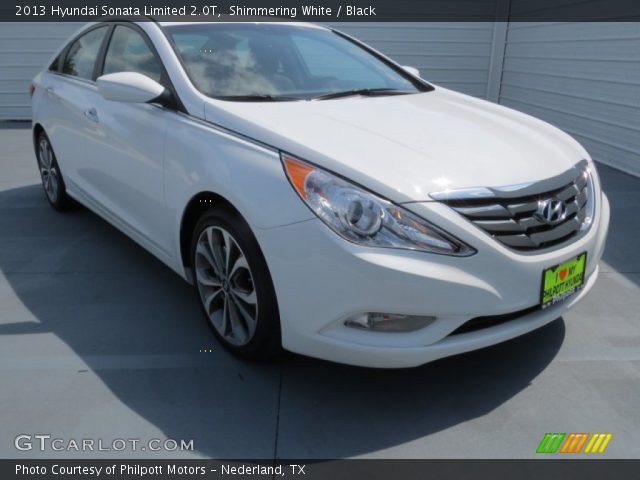 2013 Hyundai Sonata Limited 2.0T in Shimmering White