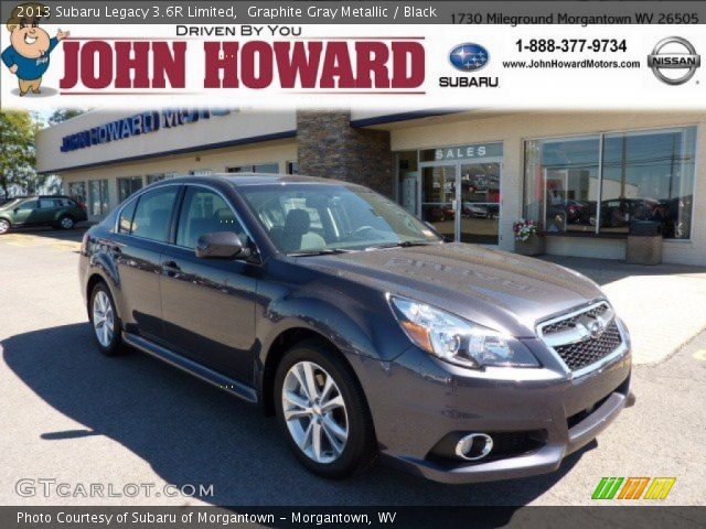 2013 Subaru Legacy 3.6R Limited in Graphite Gray Metallic