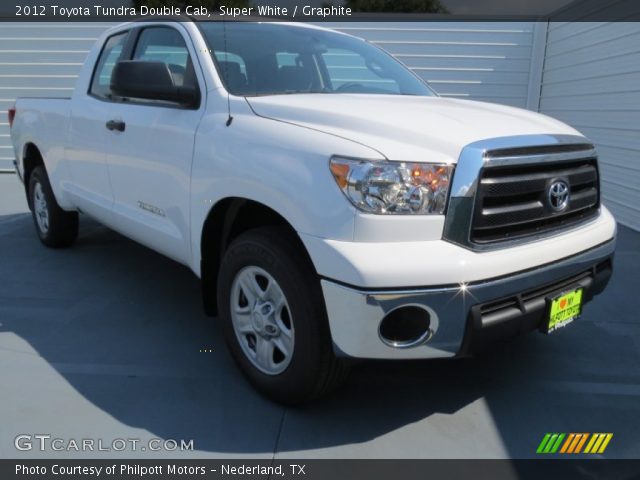 2012 Toyota Tundra Double Cab in Super White