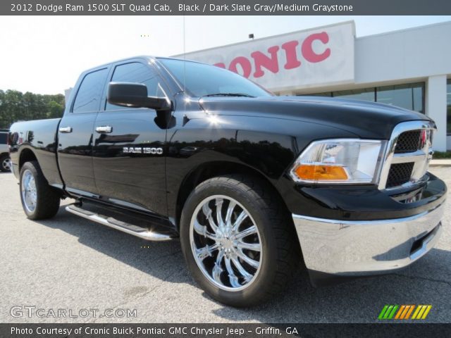 2012 Dodge Ram 1500 SLT Quad Cab in Black