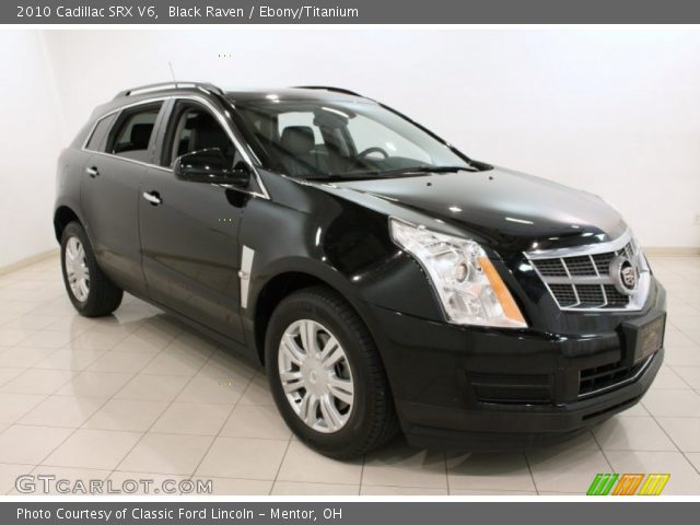 2010 Cadillac SRX V6 in Black Raven