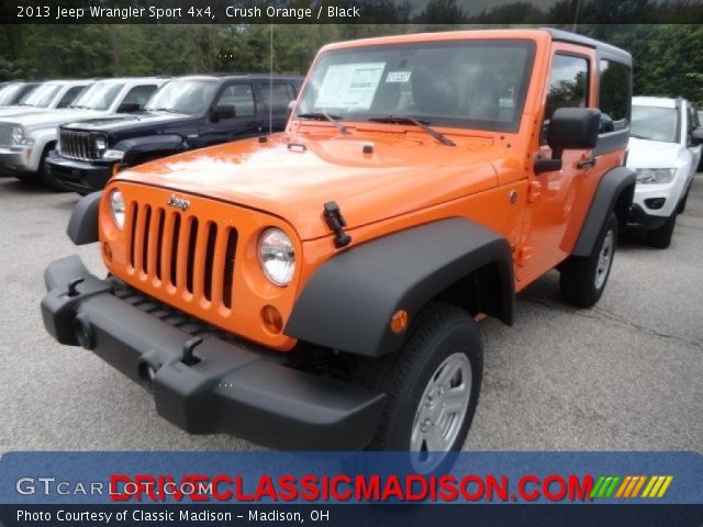 2013 Jeep Wrangler Sport 4x4 in Crush Orange