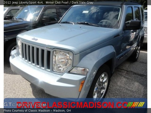 2012 Jeep Liberty Sport 4x4 in Winter Chill Pearl