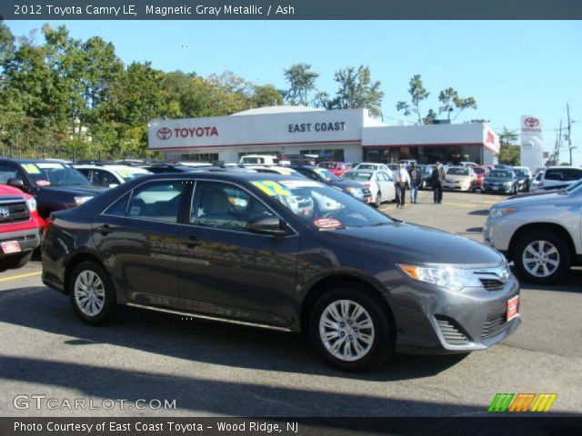 2012 Toyota Camry LE in Magnetic Gray Metallic