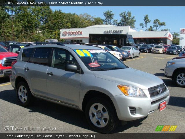 2009 Toyota RAV4 4WD in Classic Silver Metallic
