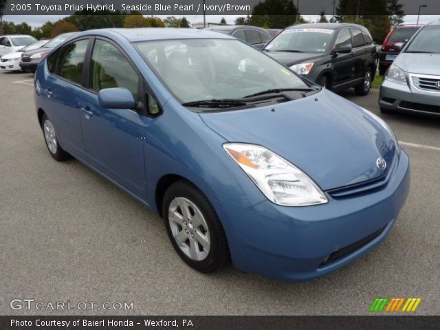 2005 Toyota Prius Hybrid in Seaside Blue Pearl