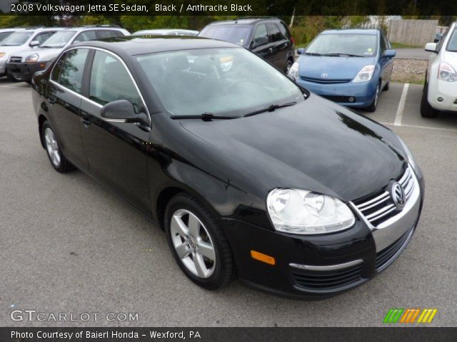 2008 Volkswagen Jetta SE Sedan in Black