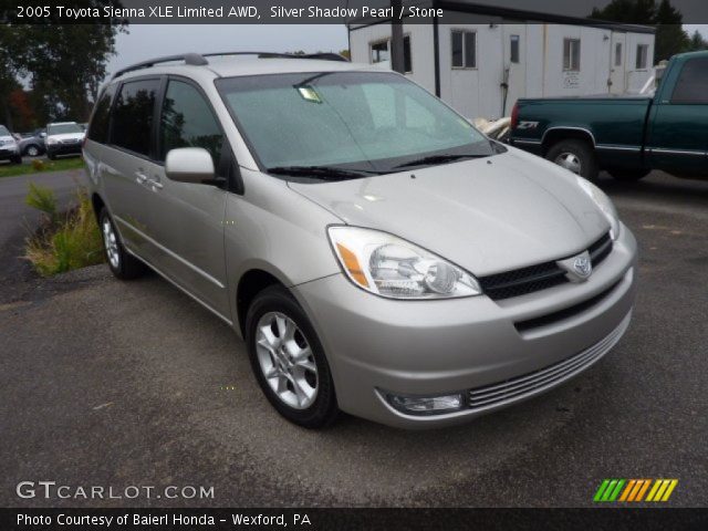 2005 Toyota Sienna XLE Limited AWD in Silver Shadow Pearl