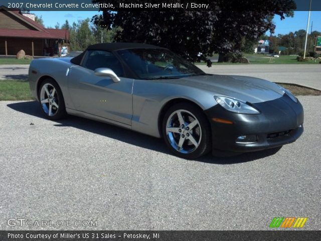 2007 Chevrolet Corvette Convertible in Machine Silver Metallic