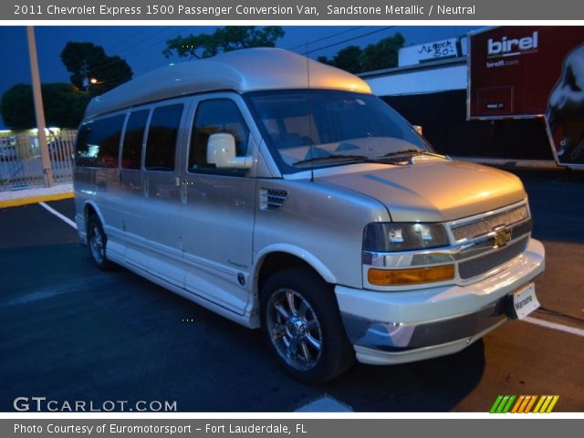 2011 Chevrolet Express 1500 Passenger Conversion Van in Sandstone Metallic