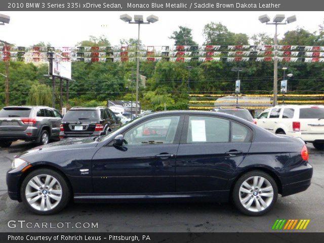 2010 BMW 3 Series 335i xDrive Sedan in Monaco Blue Metallic