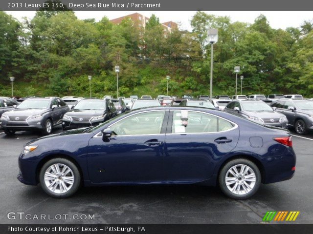 2013 Lexus ES 350 in Deep Sea Blue Mica