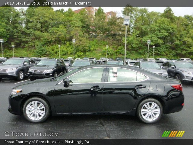 2013 Lexus ES 350 in Obsidian Black