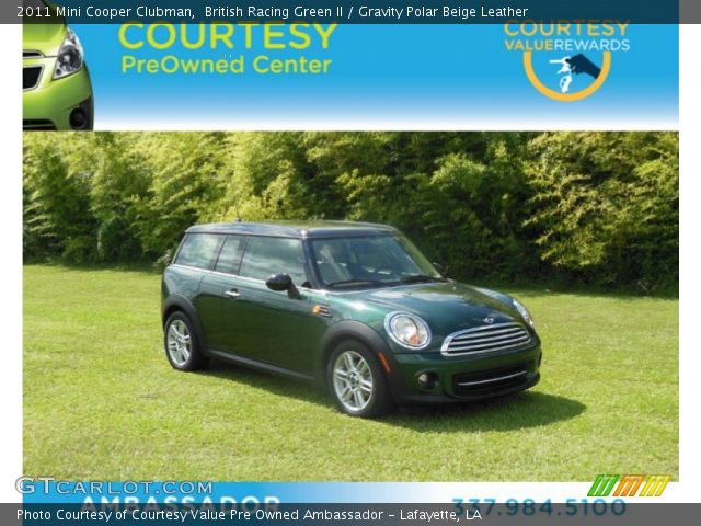 2011 Mini Cooper Clubman in British Racing Green II