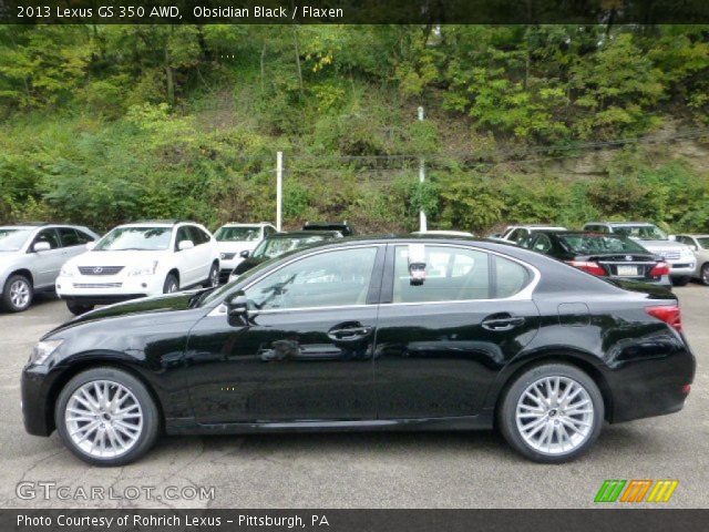 2013 Lexus GS 350 AWD in Obsidian Black