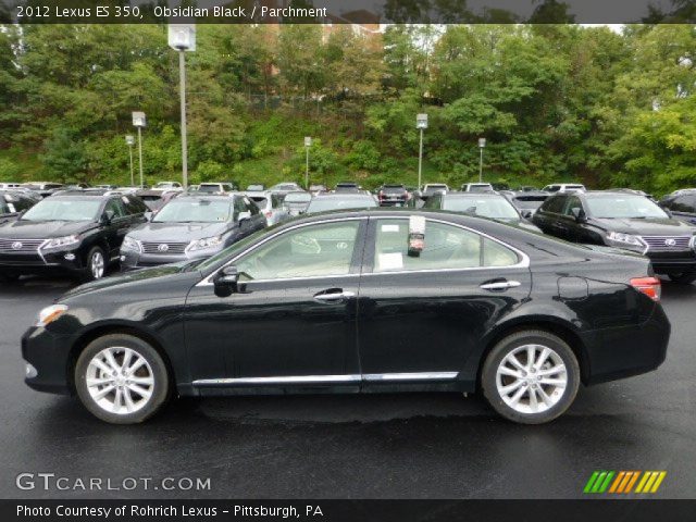 2012 Lexus ES 350 in Obsidian Black