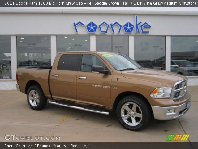 2011 Dodge Ram 1500 Big Horn Crew Cab 4x4 in Saddle Brown Pearl
