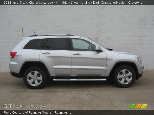 2011 Jeep Grand Cherokee Laredo 4x4 in Bright Silver Metallic