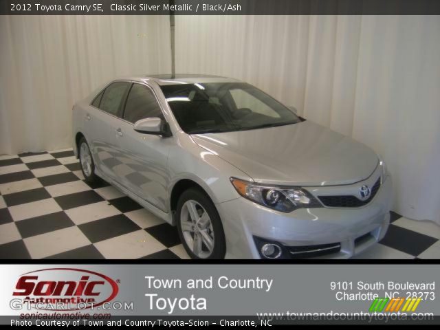 2012 Toyota Camry SE in Classic Silver Metallic
