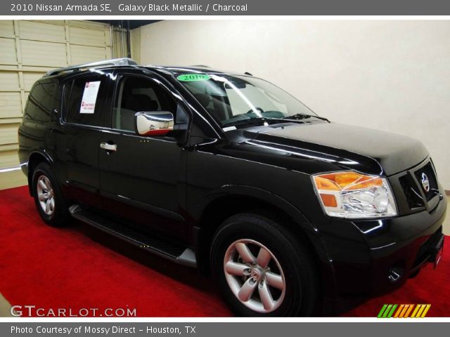 2010 Nissan Armada SE in Galaxy Black Metallic