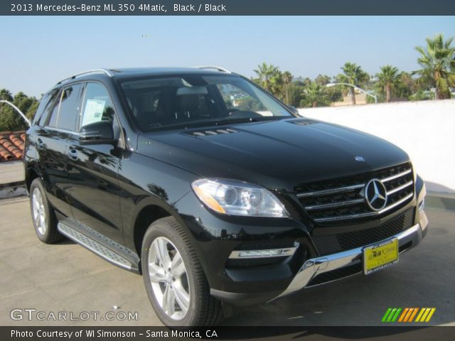 2013 Mercedes-Benz ML 350 4Matic in Black