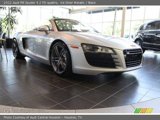 2012 Audi R8 Spyder 4.2 FSI quattro in Ice Silver Metallic