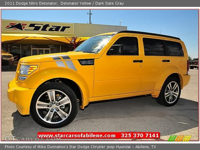 2011 Dodge Nitro Detonator in Detonator Yellow